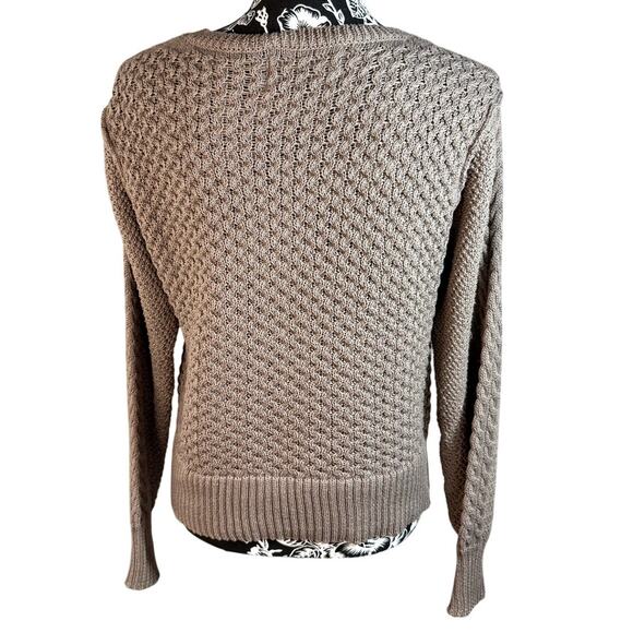 Paper Crane Taupe Knit Sweater | Cozy & Chic - Picture 3 of 7